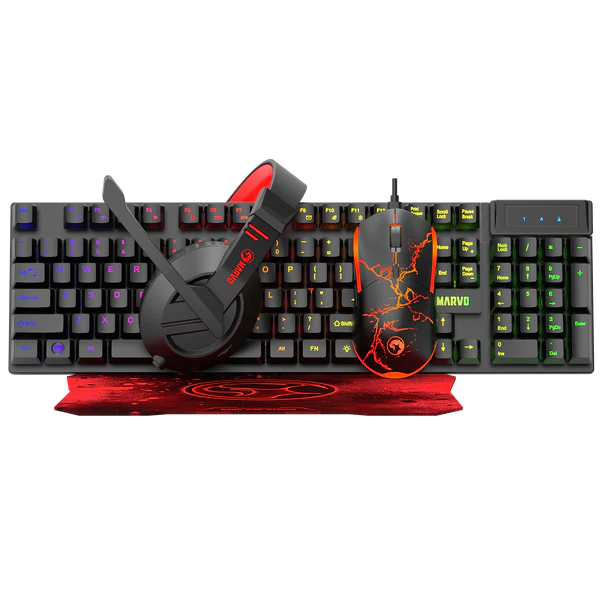 Marvo Scorpion Gaming Combo - Ultra UVG 4 in 1